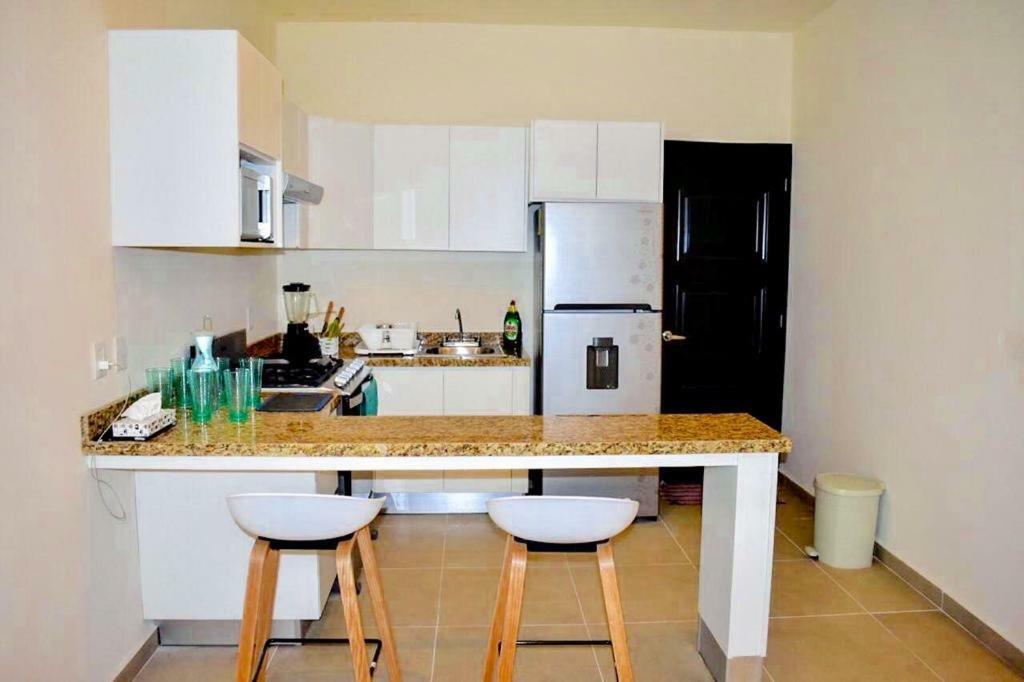 Hermoso Departamento Vacacional En Playa Del Carmen Buitenkant foto